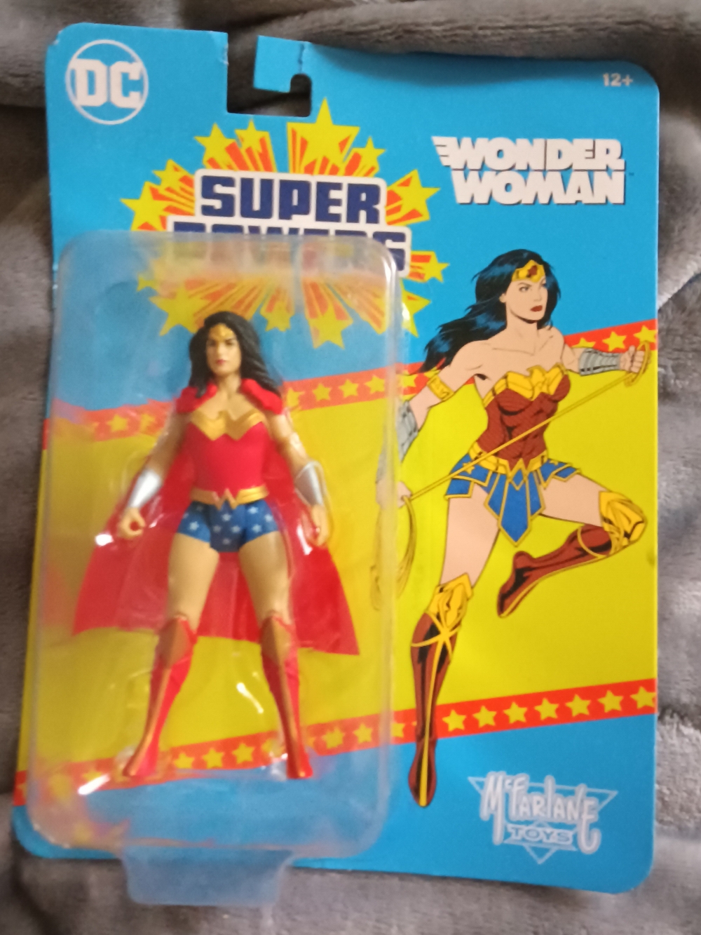 DC Wonder Woman Action Figure - Red, Blue, Gold